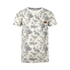 Jongens T-shirt ss van Koko Noko in de kleur  Off white in maat 128.