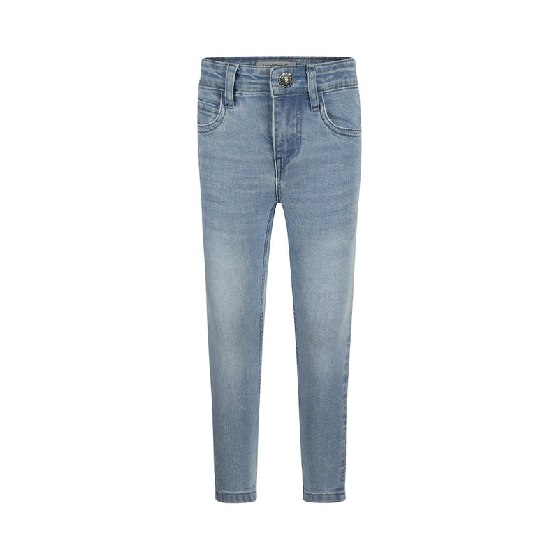 Jongens Jeans skinny van Koko Noko in de kleur Blue jeans in maat 128.