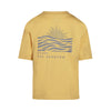 Jongens T-shirt ss loose fit dropped shoulder van Koko Noko in de kleur Yellow in maat 128.