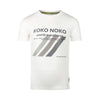 Jongens T-shirt ss van Koko Noko in de kleur  Off white in maat 128.