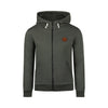 Jongens Cardigan with hood van Koko Noko in de kleur Faded green in maat 128.