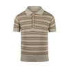 Jongens Polo ss van Koko Noko in de kleur Taupe in maat 128.