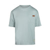 Jongens T-shirt ss loose fit dropped shoulder van Koko Noko in de kleur Light blue in maat 128.