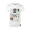 Jongens T-shirt ss van Koko Noko in de kleur  Off white in maat 128.