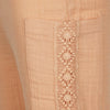 Meisjes Trousers wide leg van Koko Noko in de kleur Peach in maat 128.