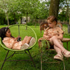 Meisjes Jogging shorts van Koko Noko in de kleur Peach in maat 128.