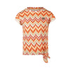 Meisjes T-shirt ss van Koko Noko in de kleur Multi colour in maat 128.