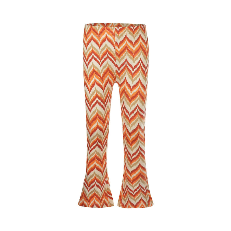 Meisjes Legging flared van Koko Noko in de kleur Multi colour in maat 128.