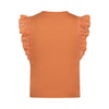 Meisjes T-shirt ss van Koko Noko in de kleur Orange in maat 128.