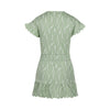 Meisjes Dress ss van Koko Noko in de kleur Light faded green in maat 128.