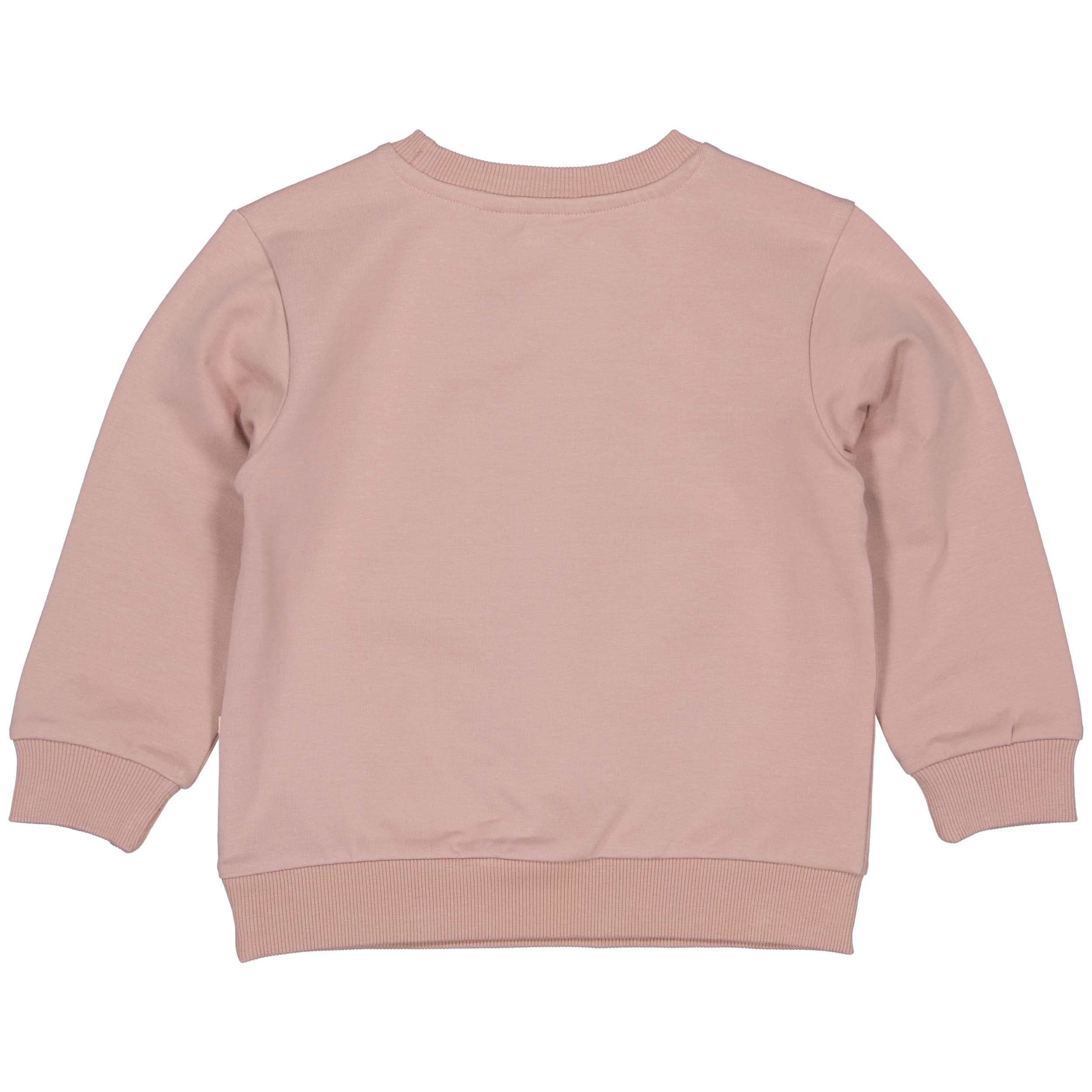 Jongens Sweater PANDERLW241 van Little Levv in de kleur Mauve in maat 128.