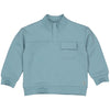 Jongens Sweater PATROSLW242 van Little Levv in de kleur Light Petrol in maat 128.