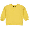 Jongens Sweater PAVOLLW243 van Little Levv in de kleur Soft Yellow in maat 128.
