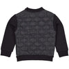 Jongens Jacket PEDROLW241 van Little Levv in de kleur Dark Grey in maat 128.