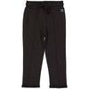 Jongens Pants PELVINLW242 van Little Levv in de kleur Dark Grey in maat 128.