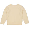 Jongens Knitted Sweater PHYLW243 van Little Levv in de kleur Cream in maat 128.