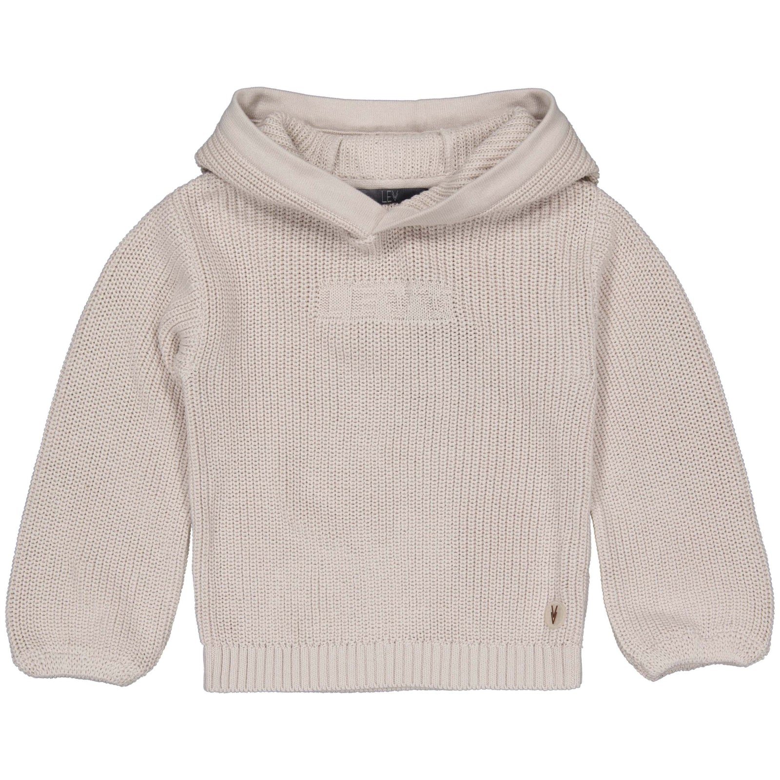 Little Levv Knitted Hooded Sweater POMLW241