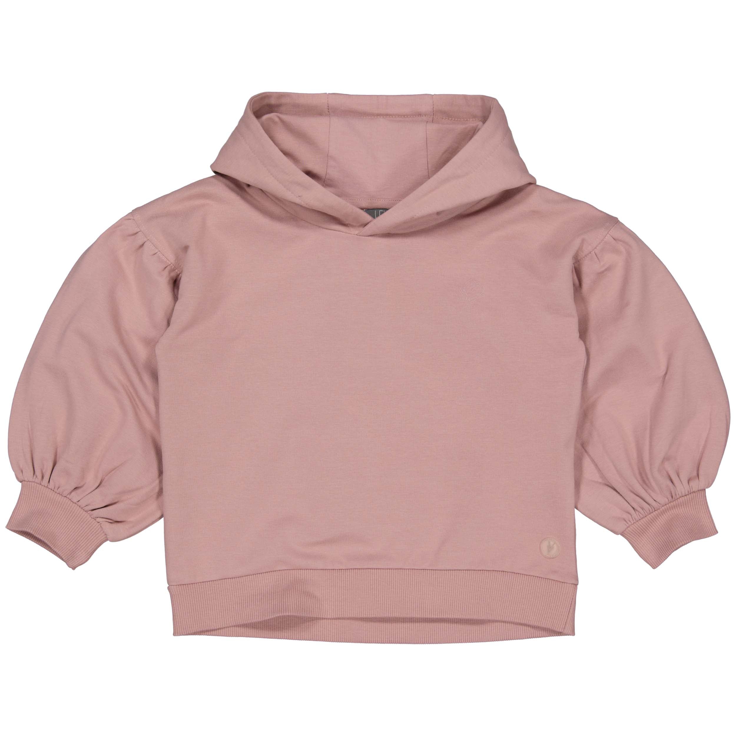 Meisjes Sweater POPJELW241 van Little Levv in de kleur Light mauve in maat 128.