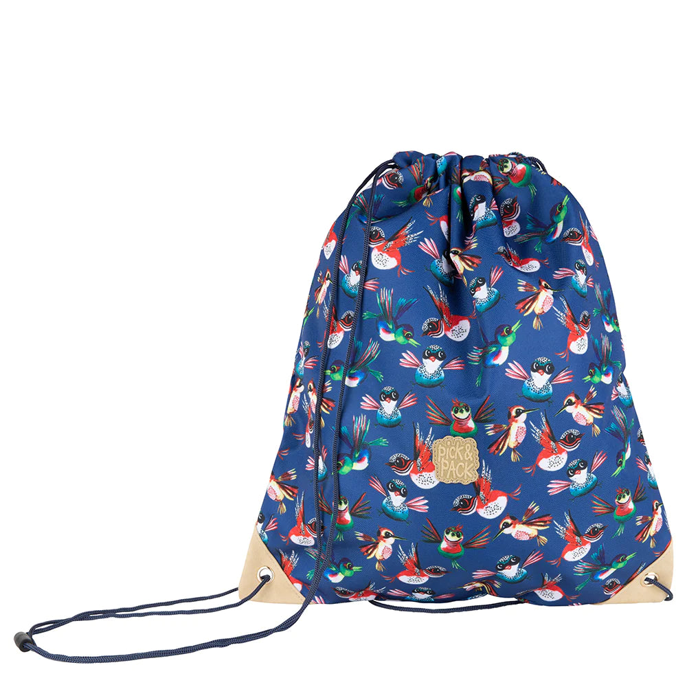 Pick & Pack Gymtas Girls - Birds