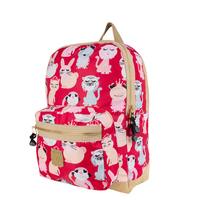 Pick & Pack Rugzak Girls - Sweet Animal M - Rosa