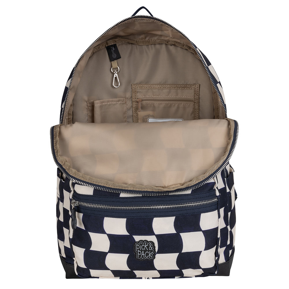 Pick & Pack Rugzak - Check it Out L - Navy