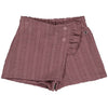 Meisjes Skirt PRAYALW241 van Little Levv in de kleur Dark mauve in maat 128.