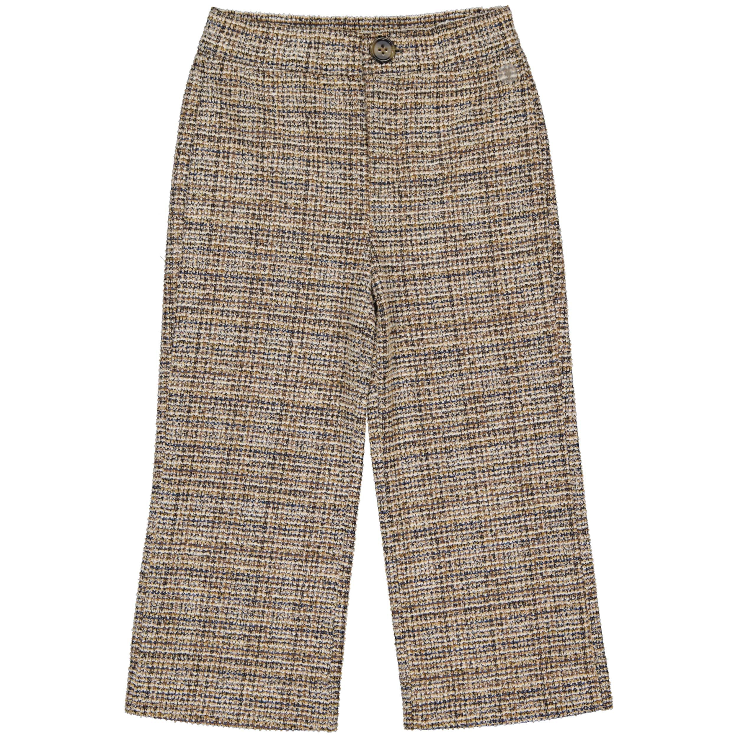 Meisjes Pants PRIALW241 van  in de kleur Dark Taupe in maat 128.