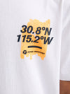 Jongens T-Shirt SS Classic Print van Petrol in de kleur Bright White in maat 176.