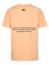 Jongens T-Shirt SS Classic Print van Petrol in de kleur Tropical Orange in maat 176.