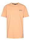 Jongens T-Shirt SS Classic Print van Petrol in de kleur Tropical Orange in maat 176.