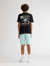 Jongens Short Jogging van Petrol in de kleur Cool Mint in maat 176.