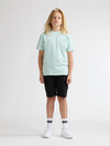 Jongens T-Shirt SS Classic Print van Petrol in de kleur Cool Mint in maat 176.