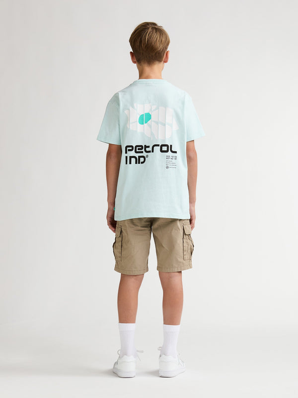 Petrol T-Shirt SS Classic Print