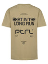 Jongens T-Shirt SS Classic Print van Petrol in de kleur Light Tan in maat 176.