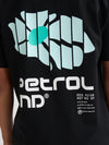 Jongens T-Shirt SS Classic Print van Petrol in de kleur Black in maat 176.