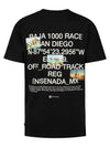 Jongens T-Shirt SS Classic Print van Petrol in de kleur Black in maat 176.