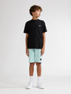 Jongens T-Shirt SS Classic Print van Petrol in de kleur Black in maat 176.