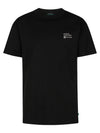 Jongens T-Shirt SS Classic Print van Petrol in de kleur Black in maat 176.