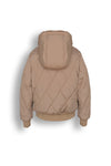NoBell Bye Reversible hooded jacket with fur