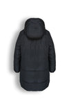 NoBell Baggy Reversible long hooded jacket