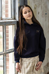 NoBell King soft girls hooded sweater