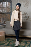 Meisjes Kasa girls cable jersey top rosy sand van NoBell in de kleur Rosy Sand in maat 170-176.