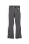 Meisjes Sady girls flared pied de poule pants navy van NoBell in de kleur Navy Blazer in maat 170-176.