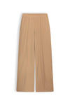 Meisjes Sinus girls palazzo pique pants beige van NoBell in de kleur Beige in maat 170-176.