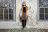 NoBell Barsy girls varsity indoor jacket brown