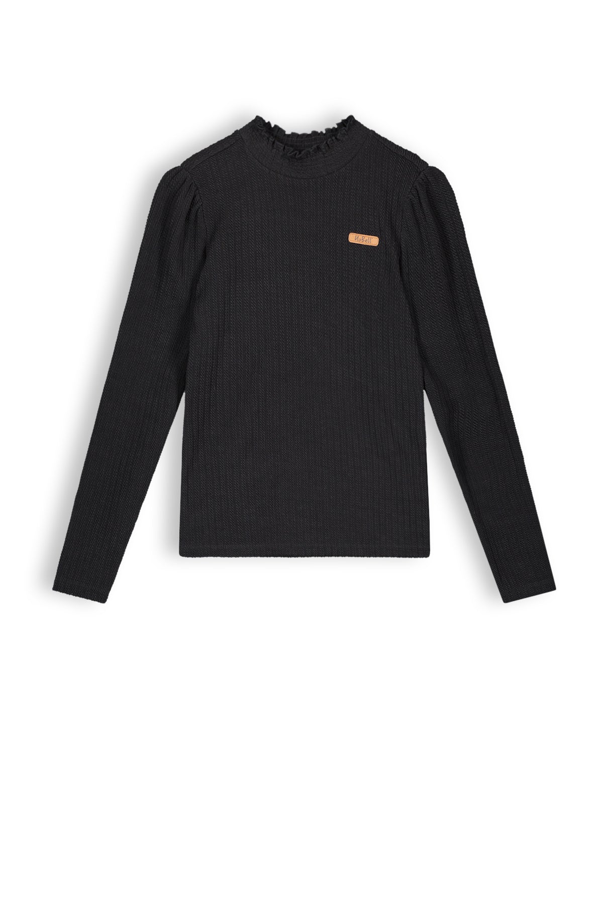 NoBell Kobus girls cable jersey tshirt l/sl