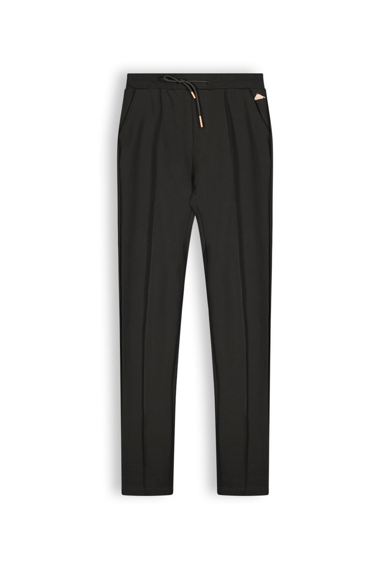 NoBell Secler girls travelers interlock pants black