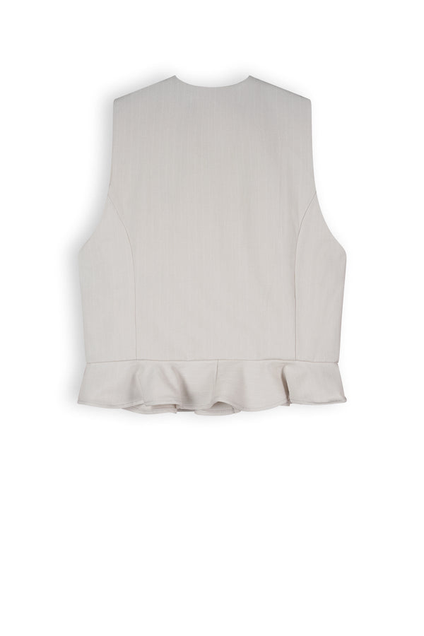 NoBell Timy Girls Fancy Pinstripe Gilette Silver Grey