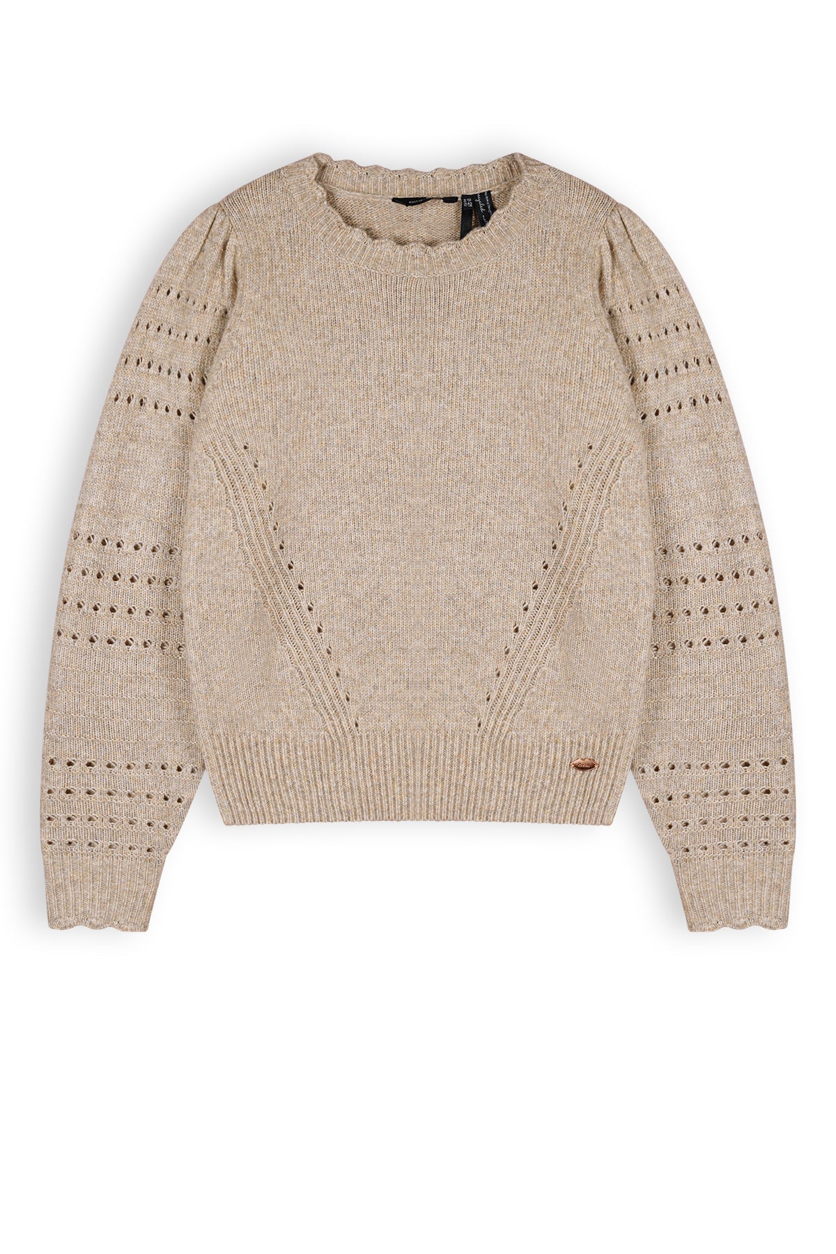 NoBell Kamile Girls Knitted Soft Sweater