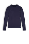 Meisjes Kobus Girls Rib Jersey Tshirt Navy van NoBell in de kleur Navy Blazer in maat 170-176.